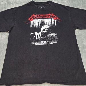 Metallica Enter Sandman Graphic T Shirt Men’s Large